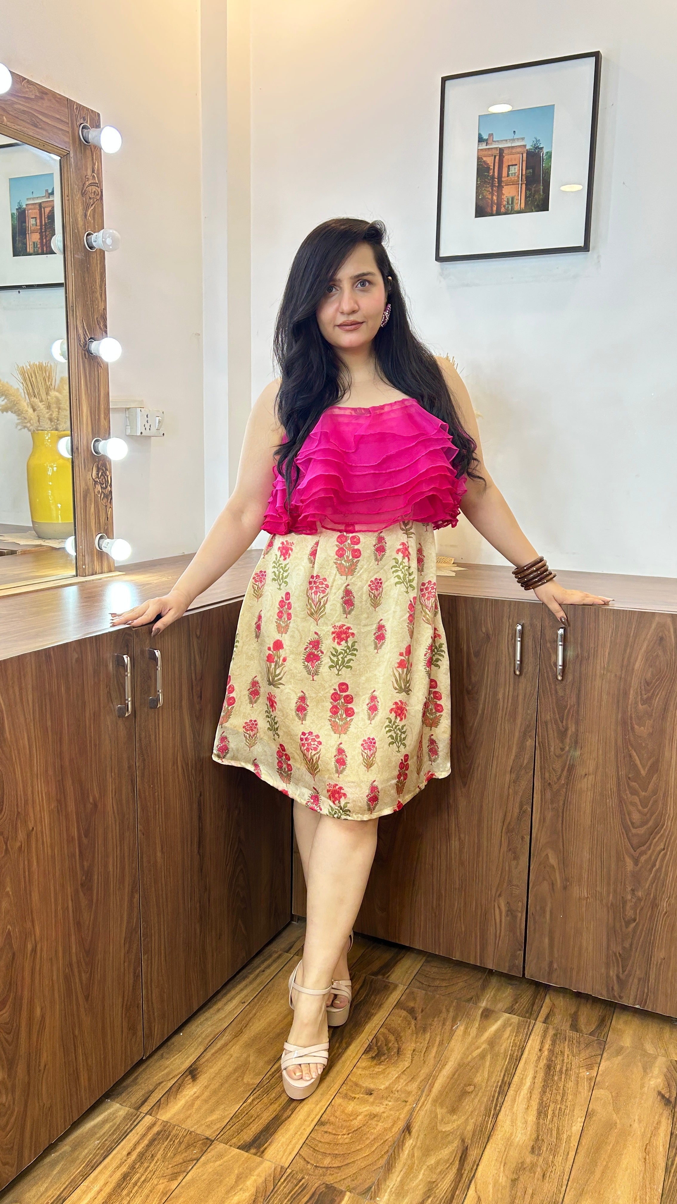 SHORT AND MIDI DRESS