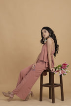 Cross-back Jumpsuit