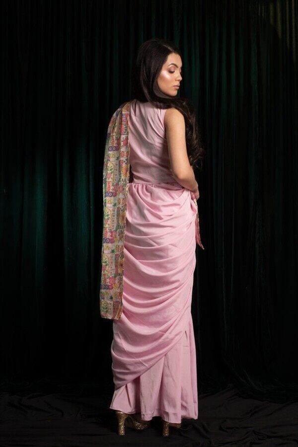 Sassy draped saree