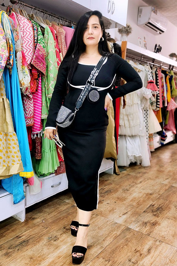 Sporty Bodycon Dress