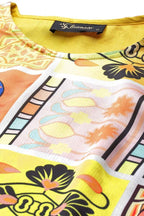 Ethnic Motifs Printed High Slit Kurta Pallazo