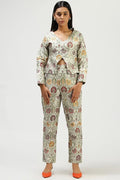 Floral Brocade Co-ordinate Set