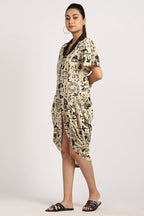 Desi Dhoti shirt Dress