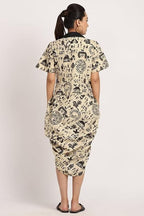 Desi Dhoti shirt Dress
