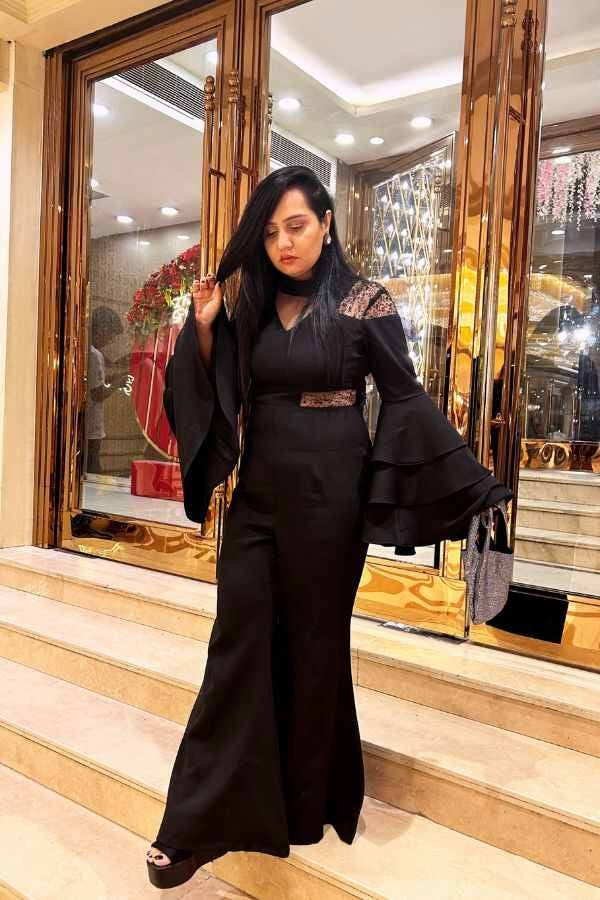 Bell black jumpsuit