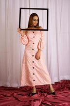Neon Polka Dress
