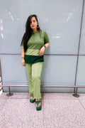shades of green set