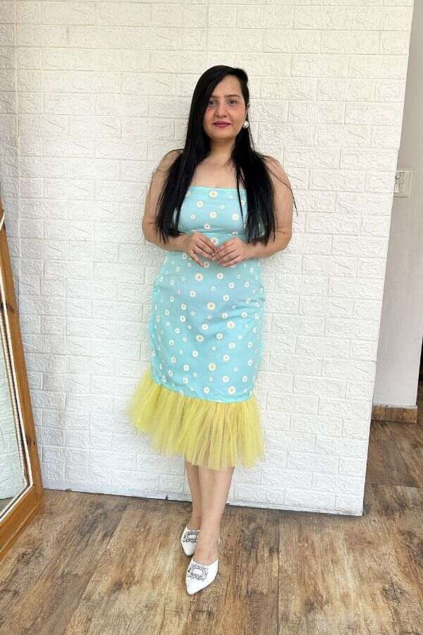 Daisy net dress