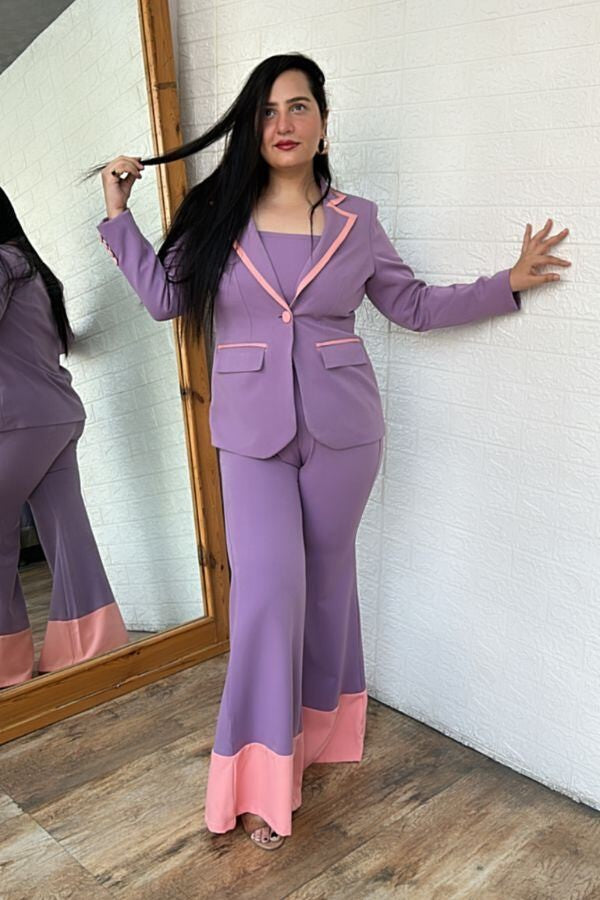 Colourblocked co-ordinate set