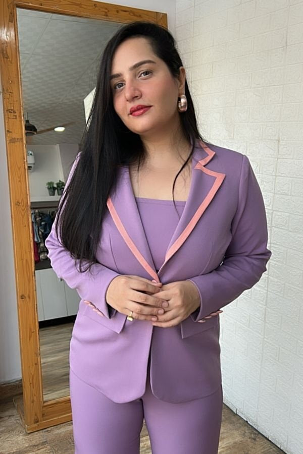 Colourblocked co-ordinate set