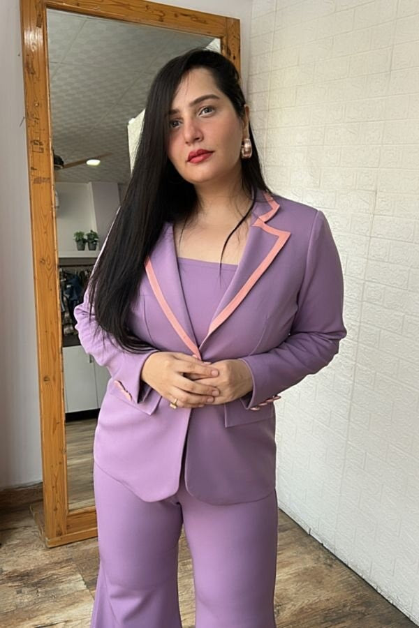 Colourblocked co-ordinate set