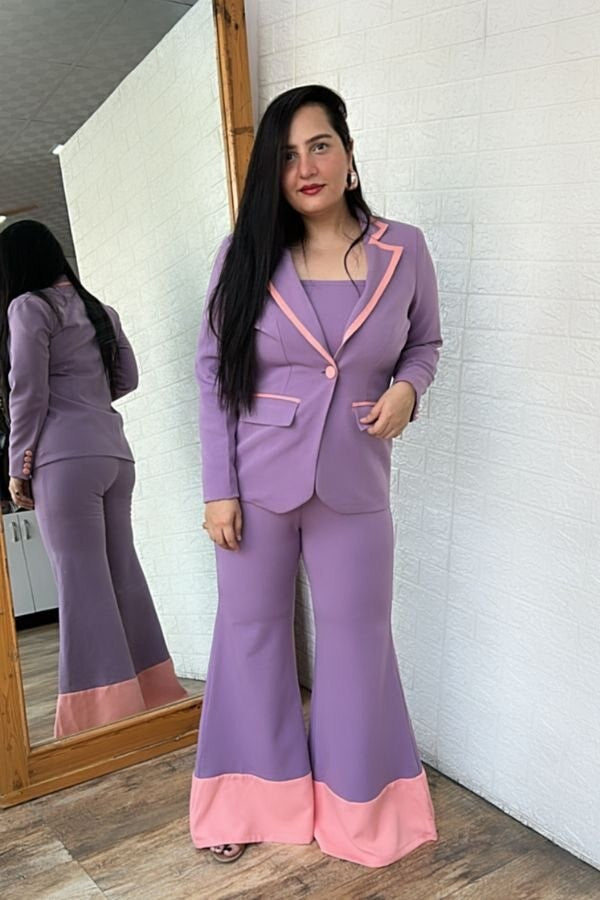 Colourblocked co-ordinate set