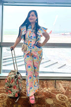 Geometric print co-ord set