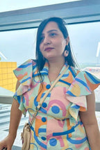 Geometric print co-ord set