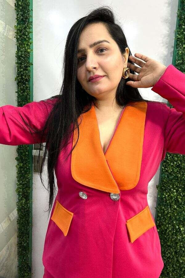 Pink and orange set