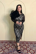 Scalloping dress