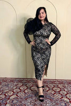 Scalloping dress