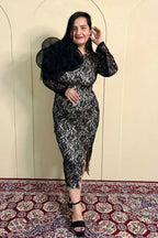 Scalloping dress