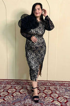 Scalloping dress