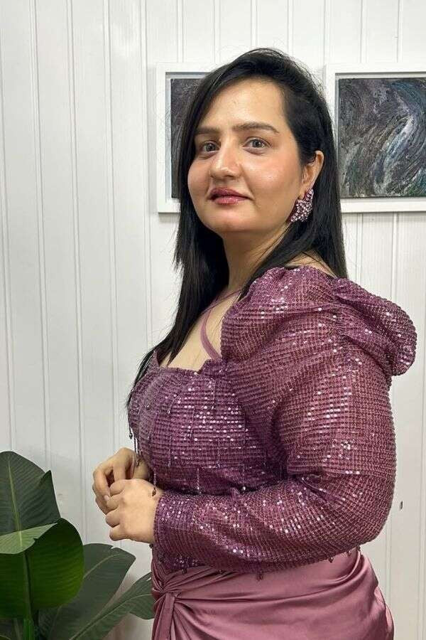 Drape diva dress