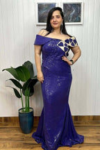 Loving purple dress