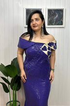 Loving purple dress