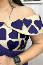 Loving purple dress