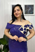 Loving purple dress