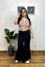 Flares & florals set