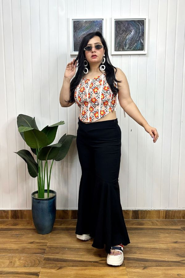 Flares & florals set