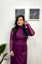 Plum Whimsy Dress