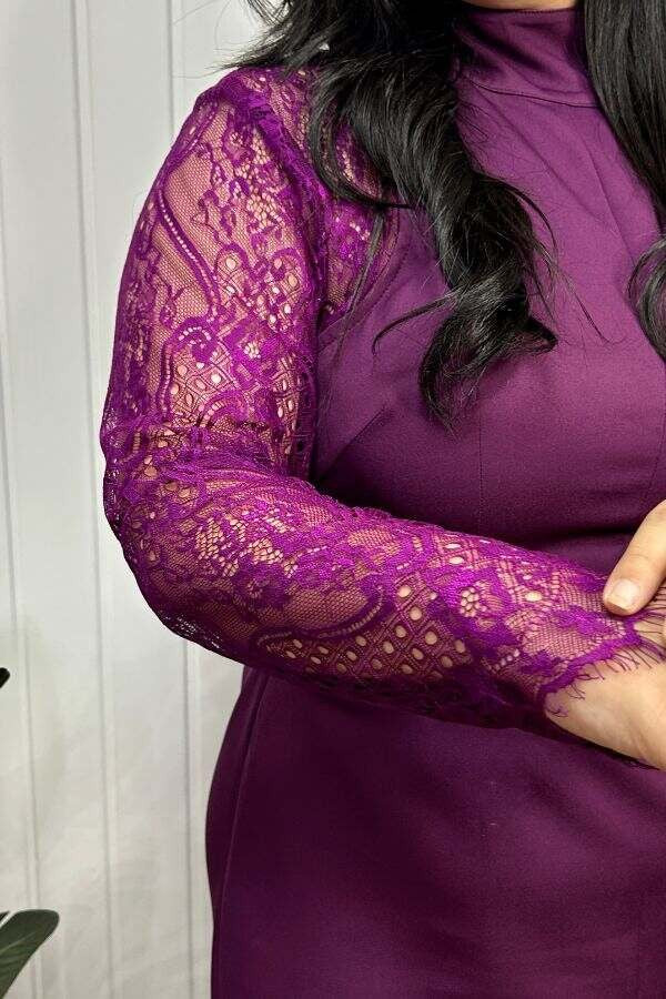 Plum Whimsy Dress