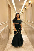 Dark romance saree