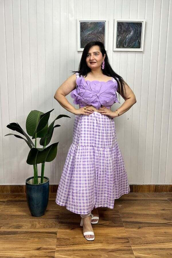 Lilac bloom set