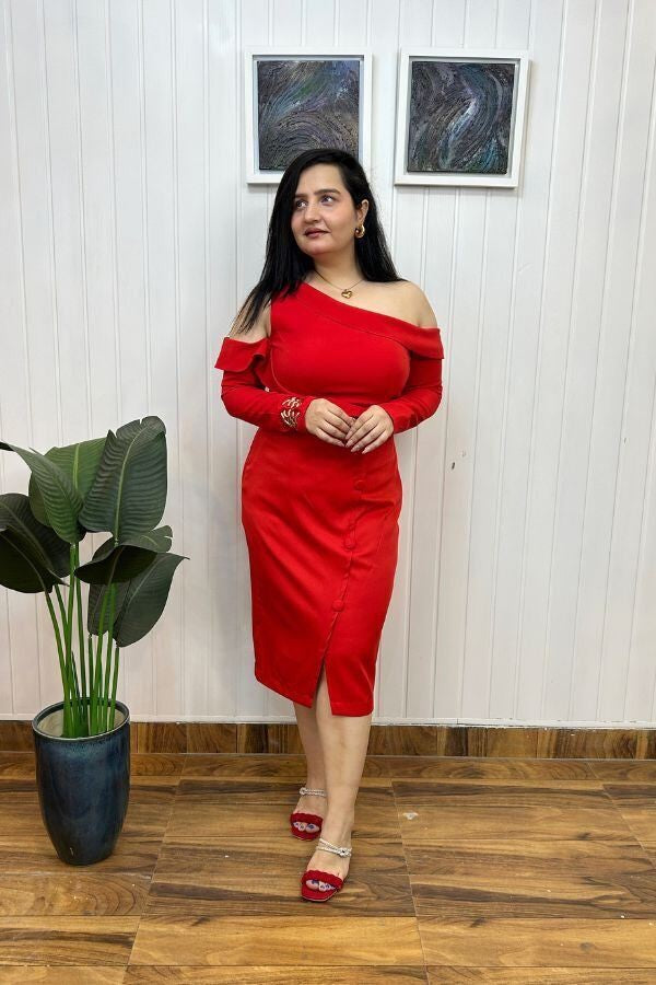 Red affair dress