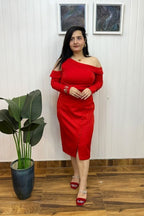 Red affair dress