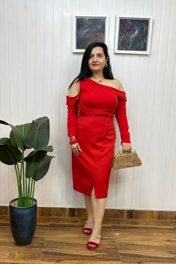 Red affair dress