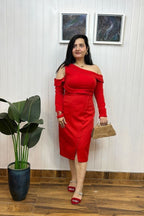 Red affair dress