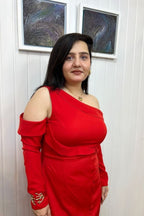 Red affair dress