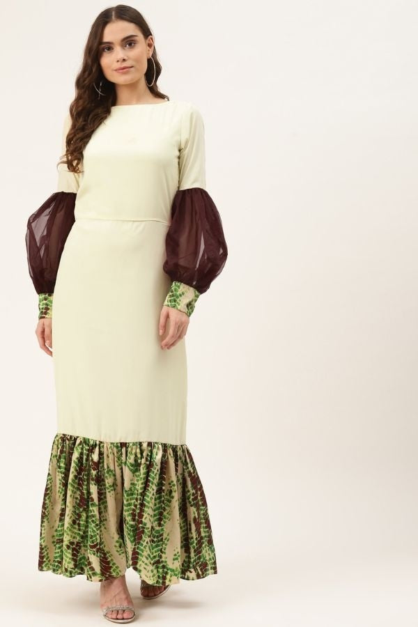 Forest whimsy gown