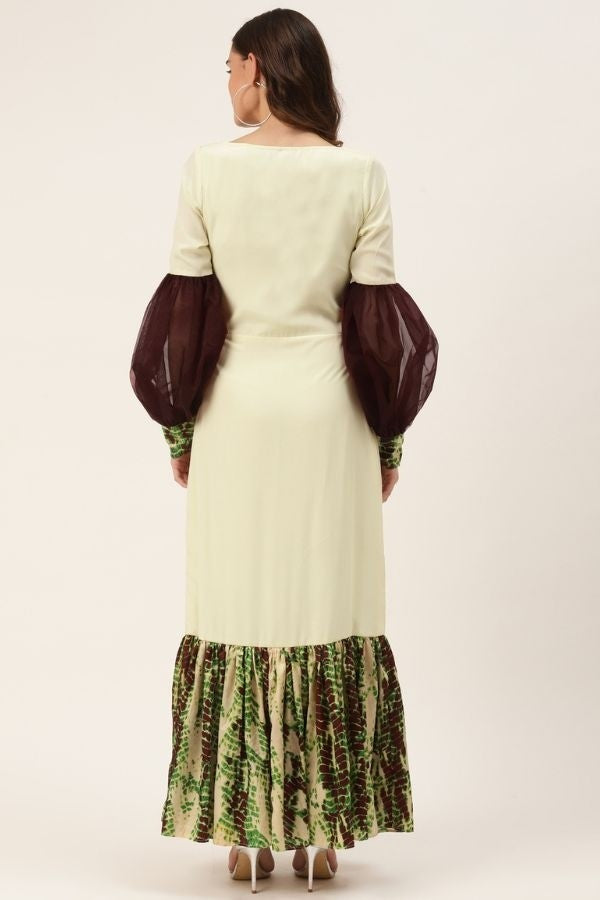 Forest whimsy gown