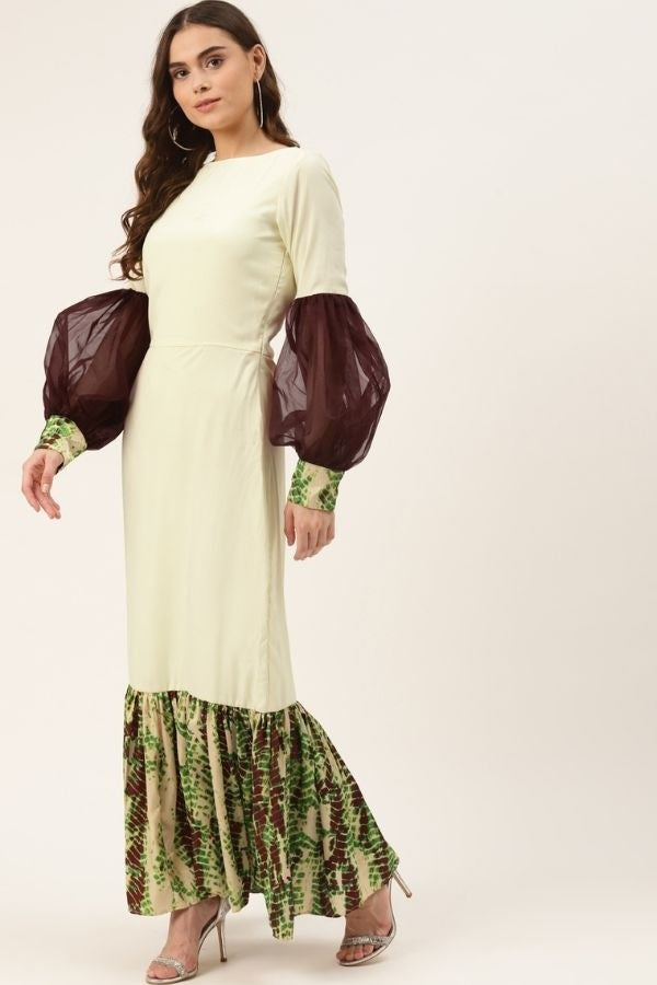 Forest whimsy gown