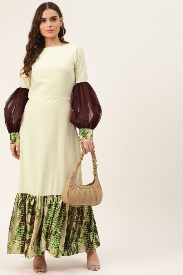 Forest whimsy gown
