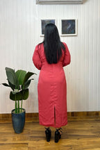 Grace in Mauve Dress