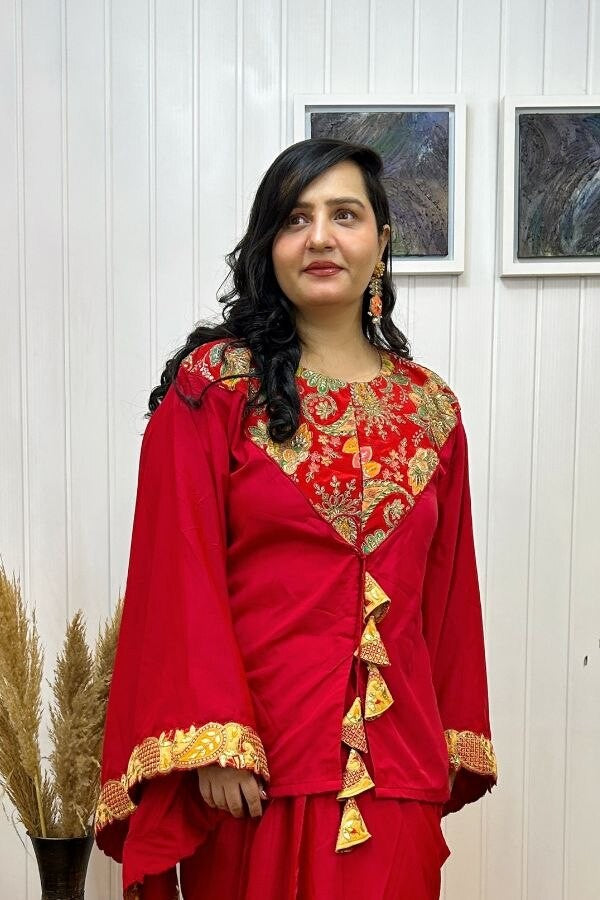 Laal Sadabahar Suit
