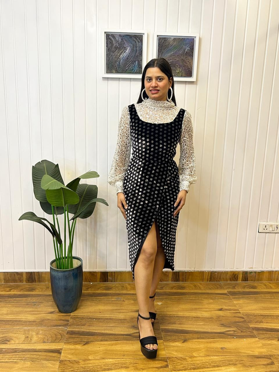 Party in Polka Dress