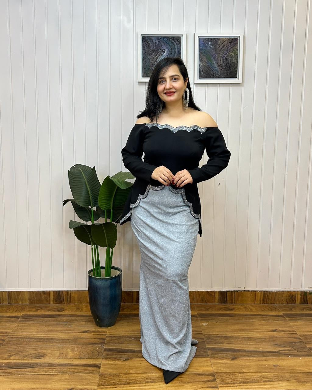 Noir lumiere signature co-ord