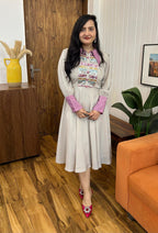 Pastel poetry dress