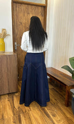 Street luxe denim set