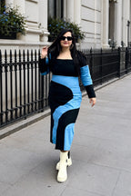 Ocean Eclipse Denim Dress